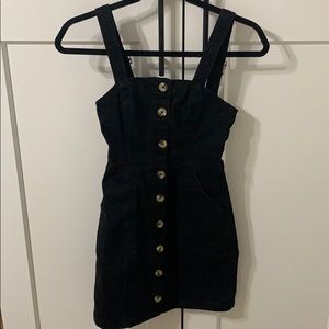 Black Denim Dress